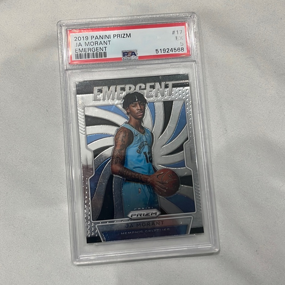 Ja morant prism rookie card Psa